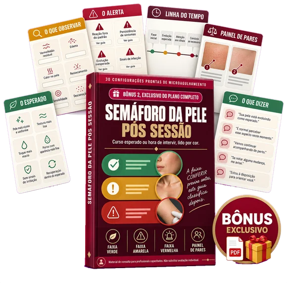 Bônus 2: Semáforo da Pele Pós Sessão